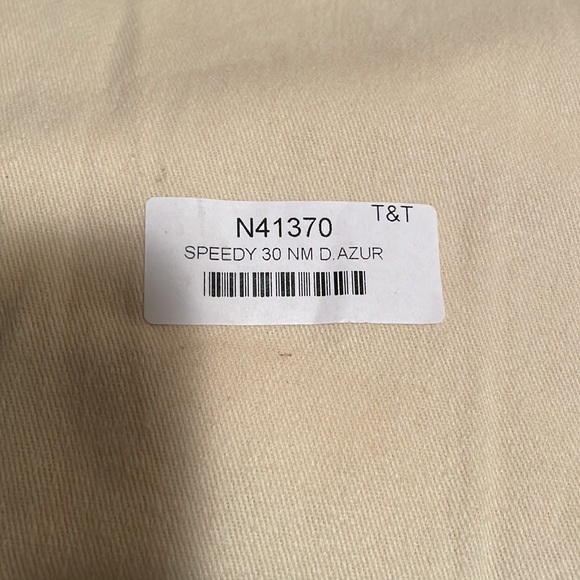 💙Authentic Louis Vuitton Speedy 30 in Azur 🤍Unworn/New Condition France - Picture 10 of 11